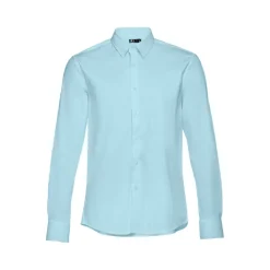 Gift Campaign Camicie da uomo con logo in tessuto popeline da 115 g/m2 THC Paris><noscript><img width=