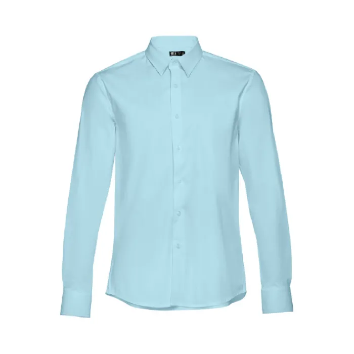 Gift Campaign Camicie da uomo con logo in tessuto popeline da 115 g/m2 THC Paris> Camicie Personalizzate