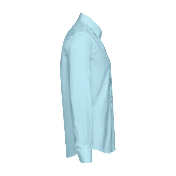 Gift Campaign Camicie da uomo con logo in tessuto popeline da 115 g/m2 THC Paris> Camicie Personalizzate