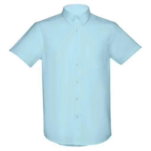Gift Campaign Camicie maniche corte da uomo in cotone oxford 130g/m2 THC London WH> Camicie Personalizzate
