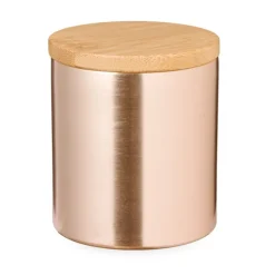Gift Campaign Candela alla vaniglia in barattolino metallico con coperchio in bambù><noscript><img width=