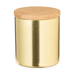 Gift Campaign Candela alla vaniglia in barattolino metallico con coperchio in bambù><noscript><img width=