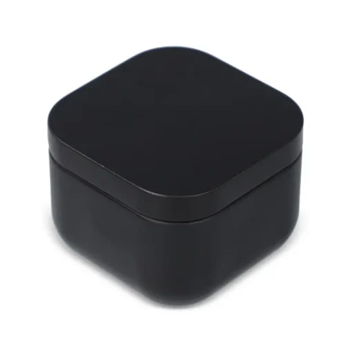 Gift Campaign Candela in cera vegetale profumo vaniglia in barattolo in metallo> Candele