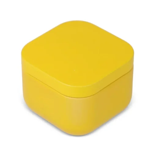 Gift Campaign Candela in cera vegetale profumo vaniglia in barattolo in metallo> Candele