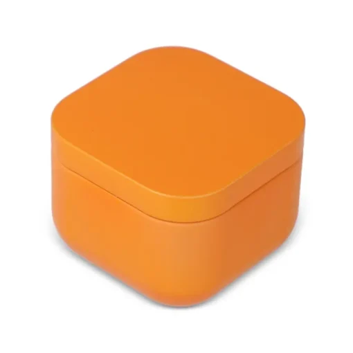 Gift Campaign Candela in cera vegetale profumo vaniglia in barattolo in metallo> Candele