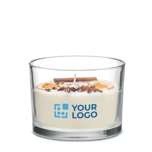 Gift Campaign Candela in cera vegetale al profumo di cannella e agrumi da 300gr> Candele