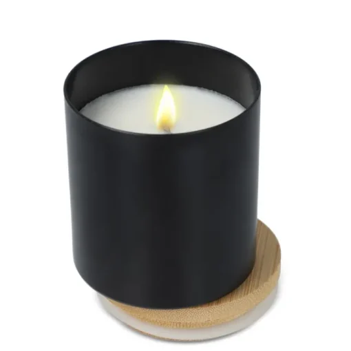 Gift Campaign Candela in cera vegetale barattolo di alluminio riciclato metallizzato> Candele