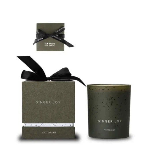 Gift Campaign Candela profumata allo zenzero in vasetto di vetro Victorian> Candele