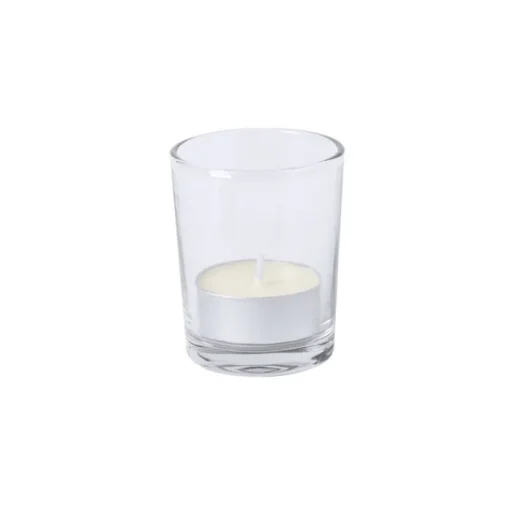 Gift Campaign Candela profumata con logo in box di legno con stella Xmas Star> Candele|Gadget Natalizi