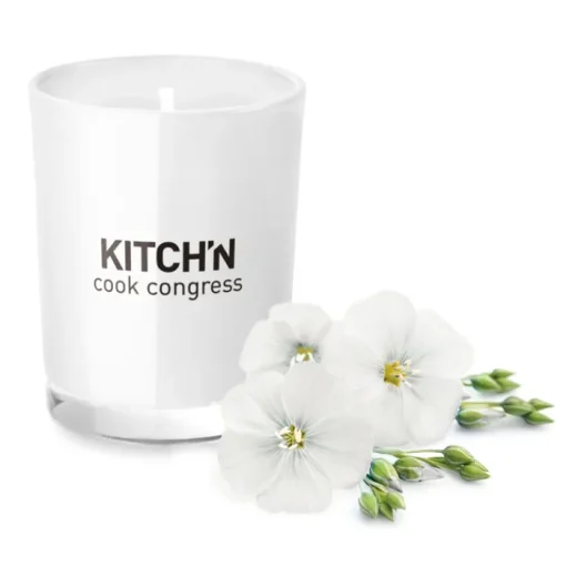 Gift Campaign Candela promozionale profumata in bicchierino Ambiance> Gadget Per Parrucchieri|Candele