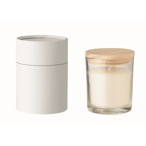 Gift Campaign Candele profumate alla vaniglia personalizzate con logo Ancient> Candele