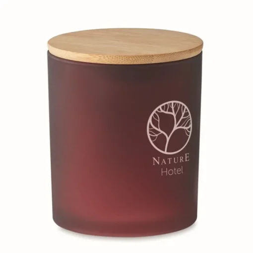 Gift Campaign Candele profumate con logo da 280g Candlelight Large> Candele
