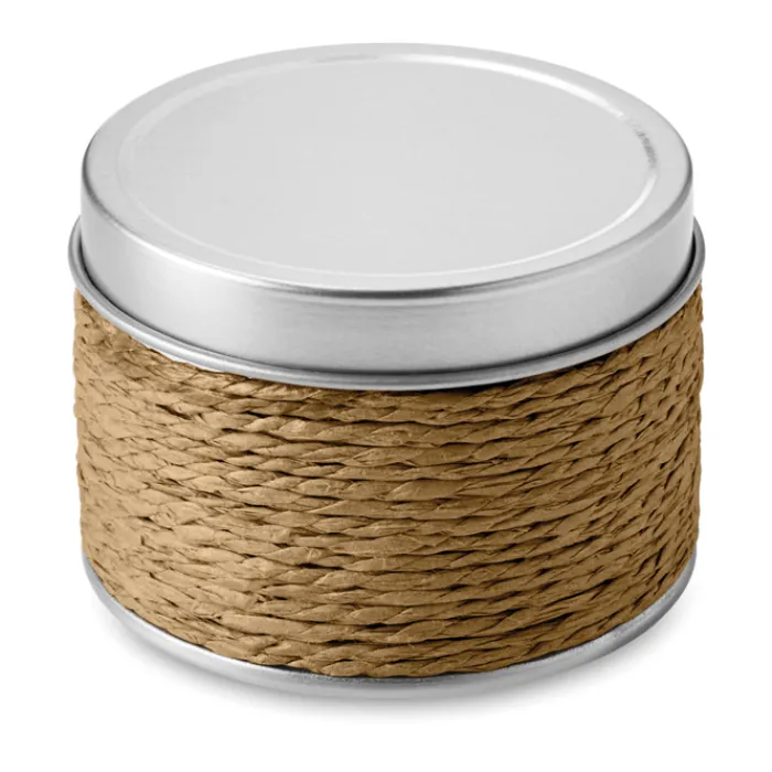 Gift Campaign Candele profumate in barattolino di alluminio con corde Fragrance> Gadget Per Parrucchieri|Candele