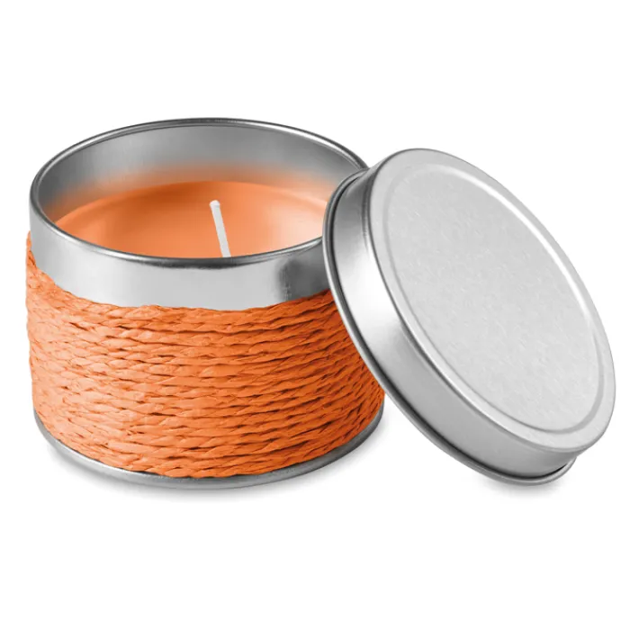 Gift Campaign Candele profumate in barattolino di alluminio con corde Fragrance> Gadget Per Parrucchieri|Candele