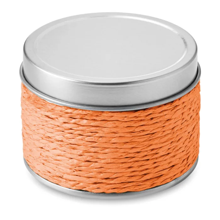 Gift Campaign Candele profumate in barattolino di alluminio con corde Fragrance> Gadget Per Parrucchieri|Candele