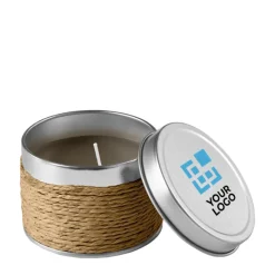 Gift Campaign Candele profumate in barattolino di alluminio con corde Fragrance><noscript><img width=