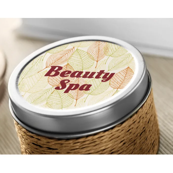 Gift Campaign Candele profumate in barattolino di alluminio con corde Fragrance> Gadget Per Parrucchieri|Candele