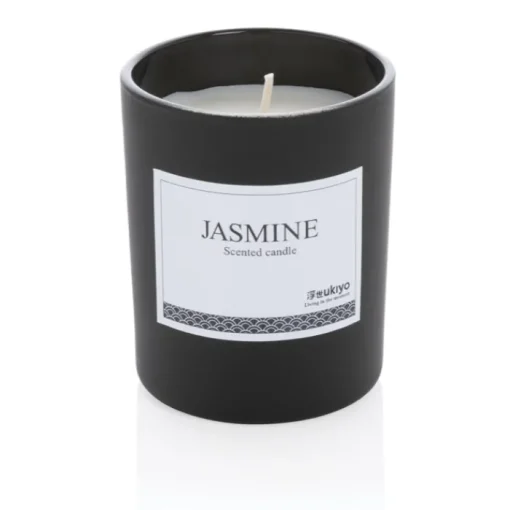 Gift Campaign Candele profumate promozionali in elegante contenitore Jasmine Ukiyo> Candele