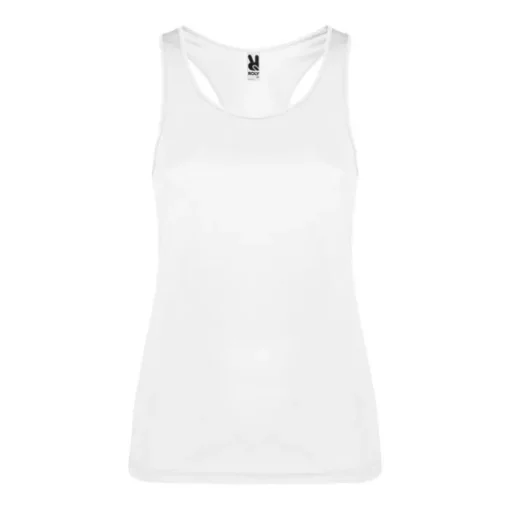 Gift Campaign Canotta sportiva donna in tessuto tecnico di poliestere 140g/m² Roly> Magliette Tecniche