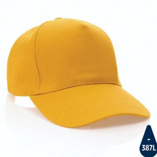 Gift Campaign Cappelli baseball con logo in cotone riciclato 280g/m2 Eco Plus> Gadget Ecologici|Cappellini Personalizzati