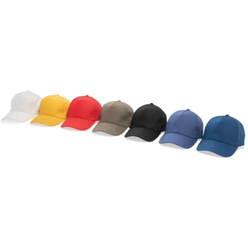 Gift Campaign Cappelli baseball con logo in cotone riciclato 280g/m2 Eco Plus> Gadget Ecologici|Cappellini Personalizzati