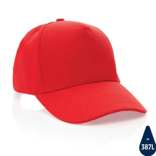 Gift Campaign Cappelli baseball con logo in cotone riciclato 280g/m2 Eco Plus> Gadget Ecologici|Cappellini Personalizzati