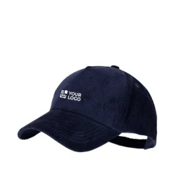 Gift Campaign Cappellino 5 pannelli con effetto velluto a coste e chiusura a fibbia></noscript> Cappellini Personalizzati