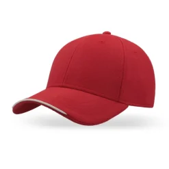 Gift Campaign Cappellino con bordo visiera bianco in poliestere riciclato 170 g/m2></noscript> Cappellini Personalizzati