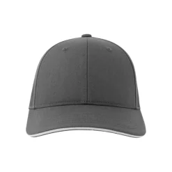 Gift Campaign Cappellino con visiera sandwich in cotone riciclato e organico 270g/m2><noscript><img width=