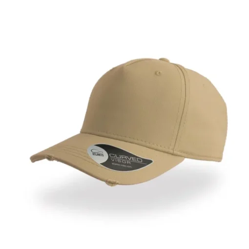 Gift Campaign Cappellino con visiera sfilacciata in twill di cotone chino da 290g/m2> Cappellini Personalizzati