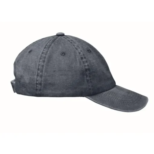 Gift Campaign Cappellino da baseball in cotone lavato con chiusura in velcro 265g/m²> Cappellini Personalizzati