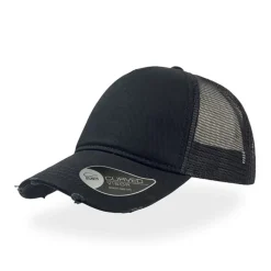 Gift Campaign Cappellino in cotone chino con visiera consumata e corpo in rete> Cappellini Personalizzati