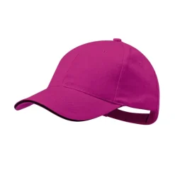 Gift Campaign Cappellino in cotone pettinato 6 pannelli con dettaglio sulla visiera></noscript> Cappellini Personalizzati