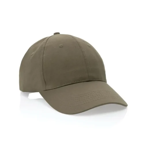 Gift Campaign Cappellino in cotone riciclato 6 pannelli e chiusura in velcro 190g/m2> Cappellini Personalizzati