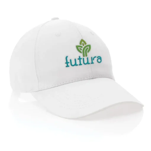 Gift Campaign Cappellino in cotone riciclato 6 pannelli e chiusura in velcro 190g/m2> Cappellini Personalizzati