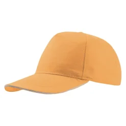 Gift Campaign Cappello con visiera a contrasto di colore in cotone leggero 160 g/m2></noscript> Cappellini Personalizzati