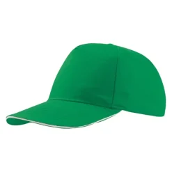 Gift Campaign Cappello con visiera a contrasto di colore in cotone leggero 160 g/m2></noscript> Cappellini Personalizzati