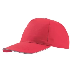 Gift Campaign Cappello con visiera a contrasto di colore in cotone leggero 160 g/m2></noscript> Cappellini Personalizzati