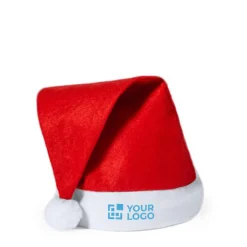 Gift Campaign Cappello di Babbo Natale per bambini in poliestere da personalizzare></noscript> Gadget Natalizi