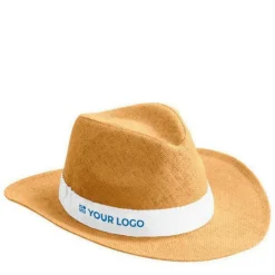 Gift Campaign Cappello di carta con nastro in vari colori da personalizzare></noscript> Cappelli Di Paglia Personalizzati