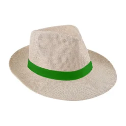 Gift Campaign Cappello di carta naturale con nastro personalizzabile Ø 34 cm></noscript> Cappelli Di Paglia Personalizzati