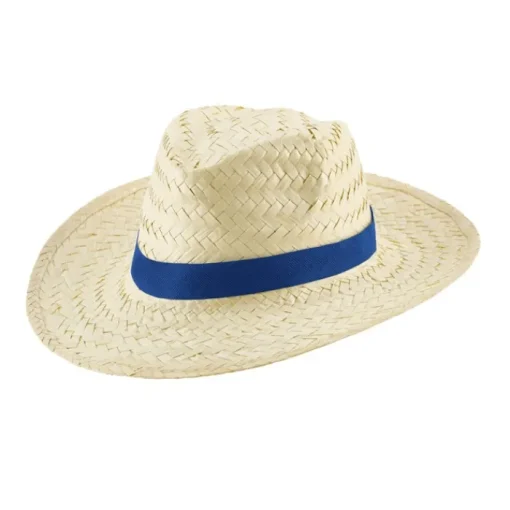 Gift Campaign Cappello di paglia chiaro con nastro personalizzabile Beachtime Sublim> Cappelli Di Paglia Personalizzati
