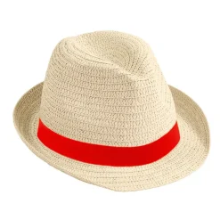 Gift Campaign Cappello di paglia chiaro con nastro personalizzabile Dominica Clear></noscript> Cappelli Di Paglia Personalizzati