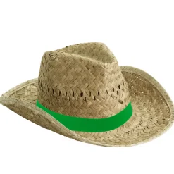 Gift Campaign Cappello di paglia chiaro con nastro tanti colori stampabili Indiana><noscript><img width=