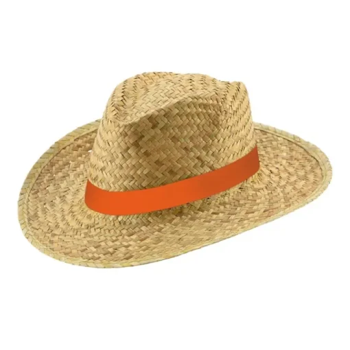 Gift Campaign Cappello di paglia personalizzato con nastro stampabile Summertime> Cappelli Di Paglia Personalizzati