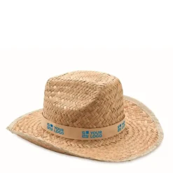 Gift Campaign Cappello di paglia personalizzato stile cowboy nastro con logo Tulum></noscript> Cappelli Di Paglia Personalizzati