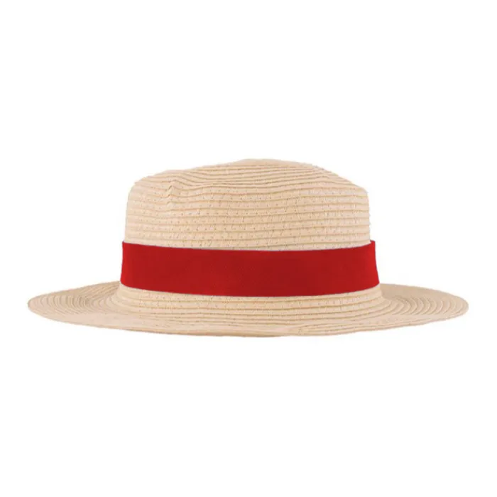 Gift Campaign Cappello in carta color naturale con nastro colorato da personalizzare> Cappelli Di Paglia Personalizzati