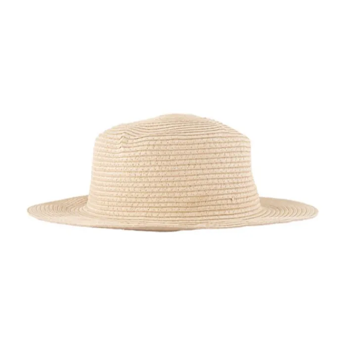 Gift Campaign Cappello in carta color naturale con nastro colorato da personalizzare> Cappelli Di Paglia Personalizzati