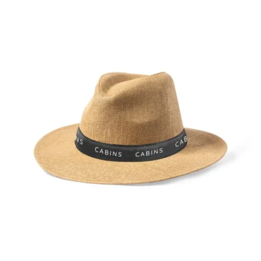 Gift Campaign Cappello in paglia di carta con fascia regolabile all’interno> Cappelli Di Paglia Personalizzati