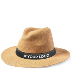 Gift Campaign Cappello in paglia di carta con fascia regolabile all’interno></noscript> Cappelli Di Paglia Personalizzati